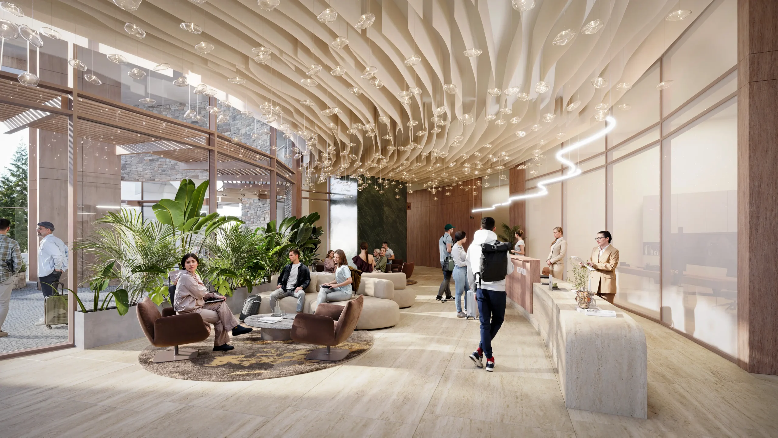 Donnersbachwald Alpine Resort hospitality architecture project in Austria