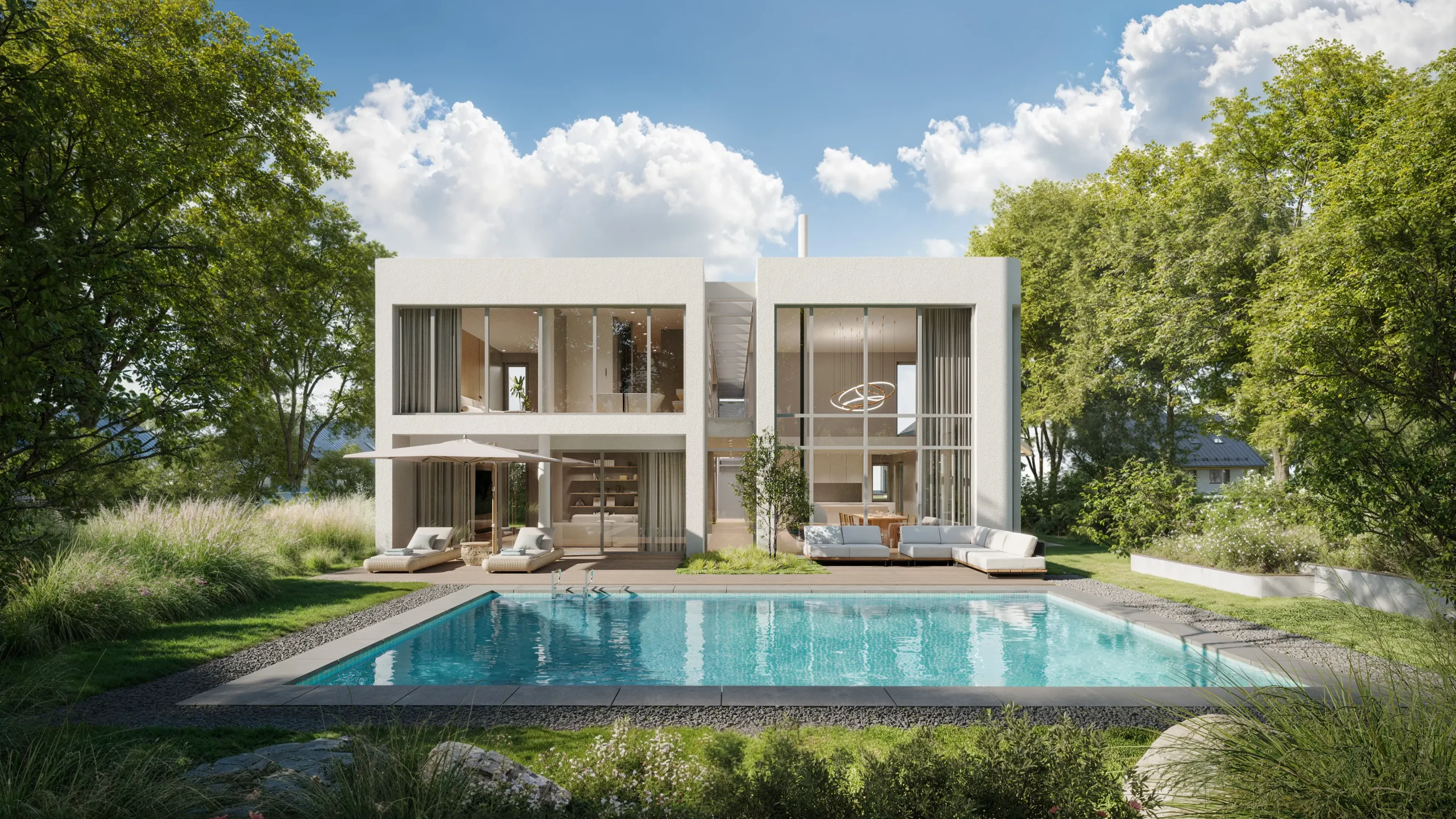 Gaplahatow Residence private villa in Illertissen by Yusuf Onder Architect