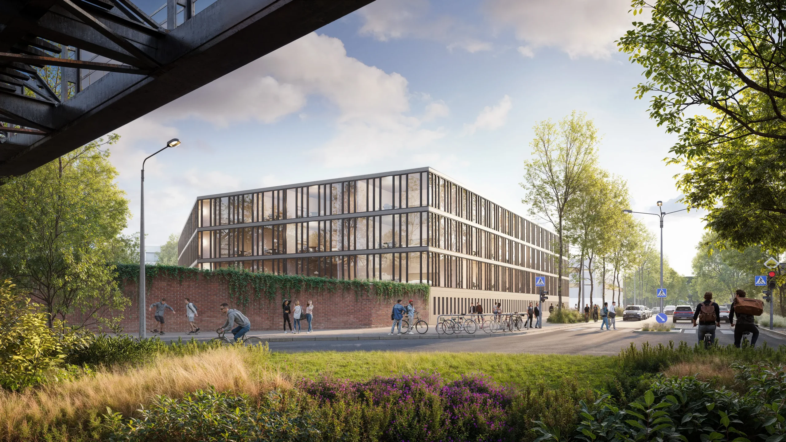 Student housing architecture concept in Berlin by Yusuf Onder Architect