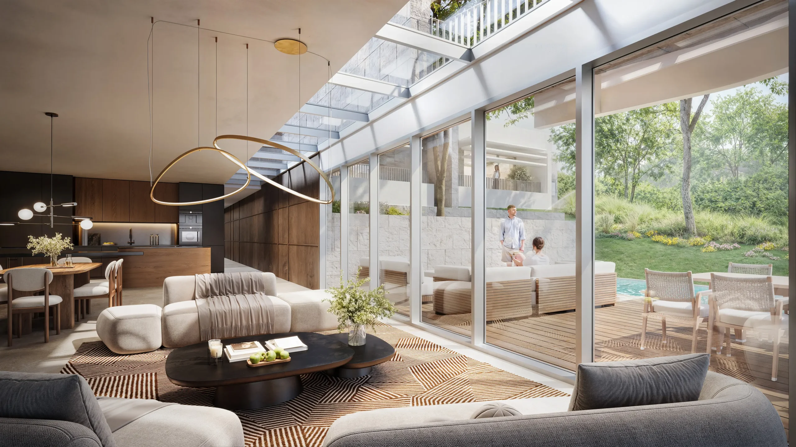 The Wall House contemporary villa project in Argentina