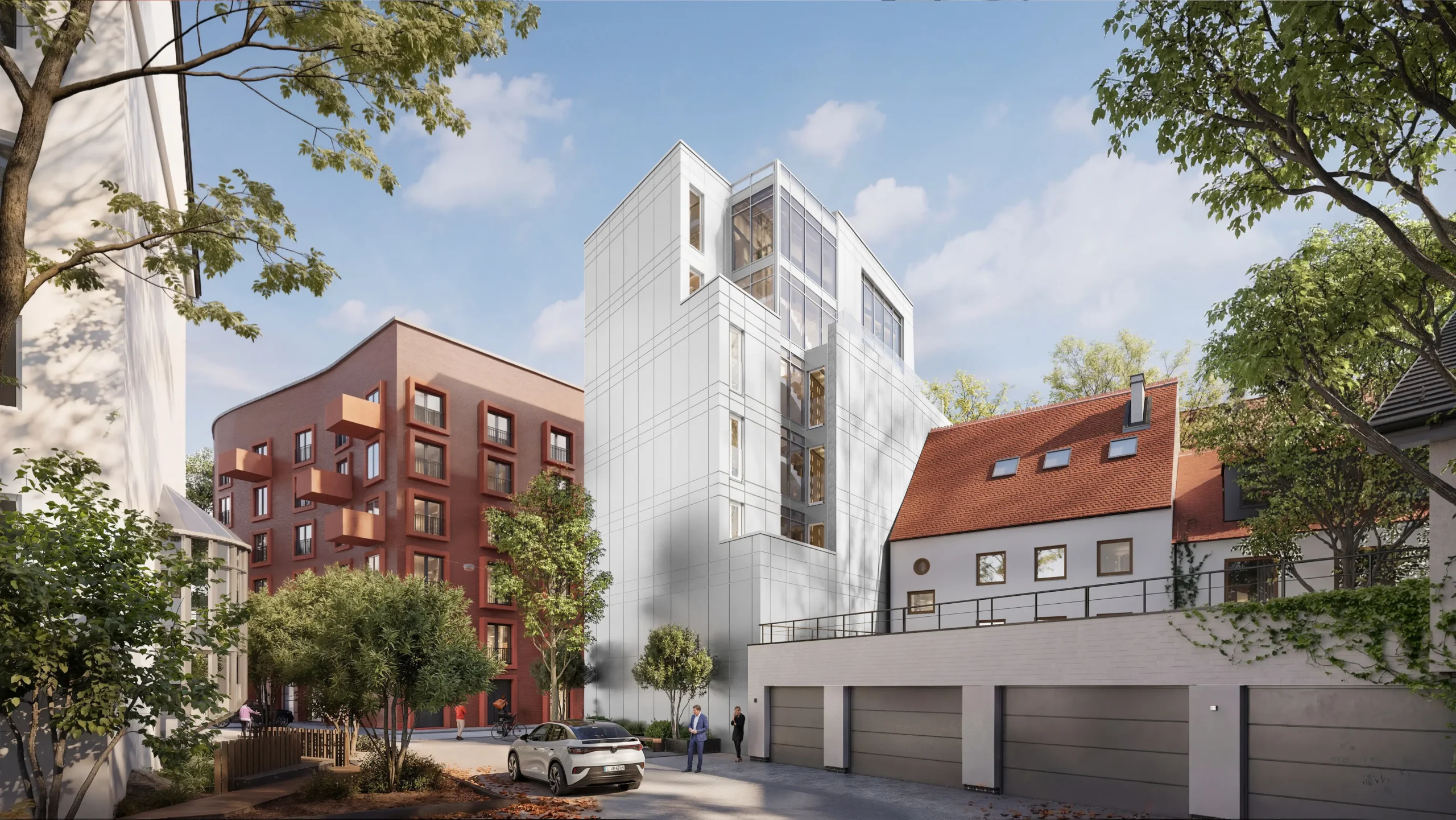 Turm 30 mixed-use architecture project in Neu-Ulm