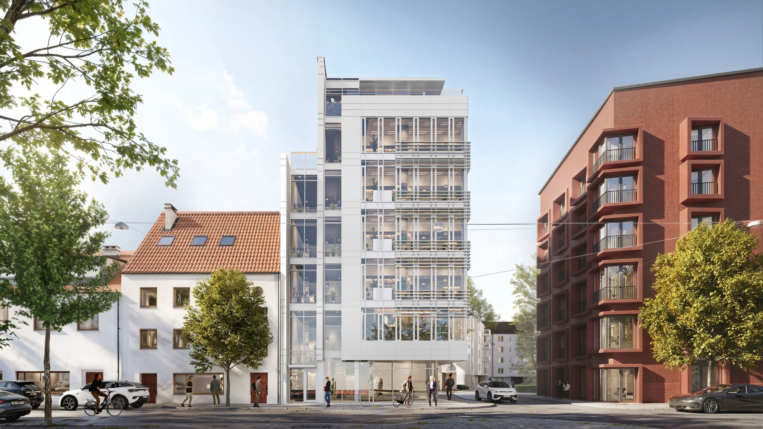 Turm 30 mixed-use architecture project in Neu-Ulm