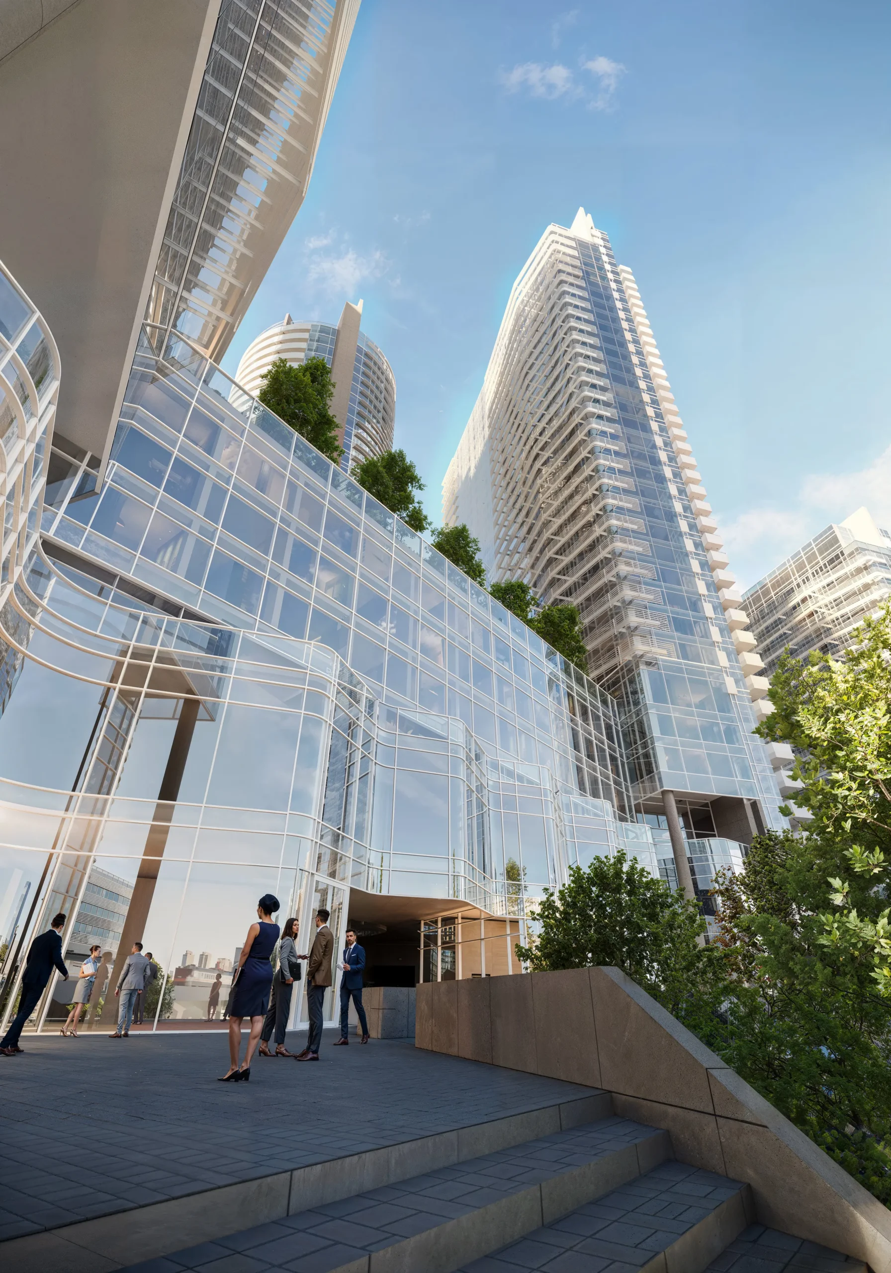 Westview Towers mixed-use high-rise project in New York by Yusuf Onder Architect