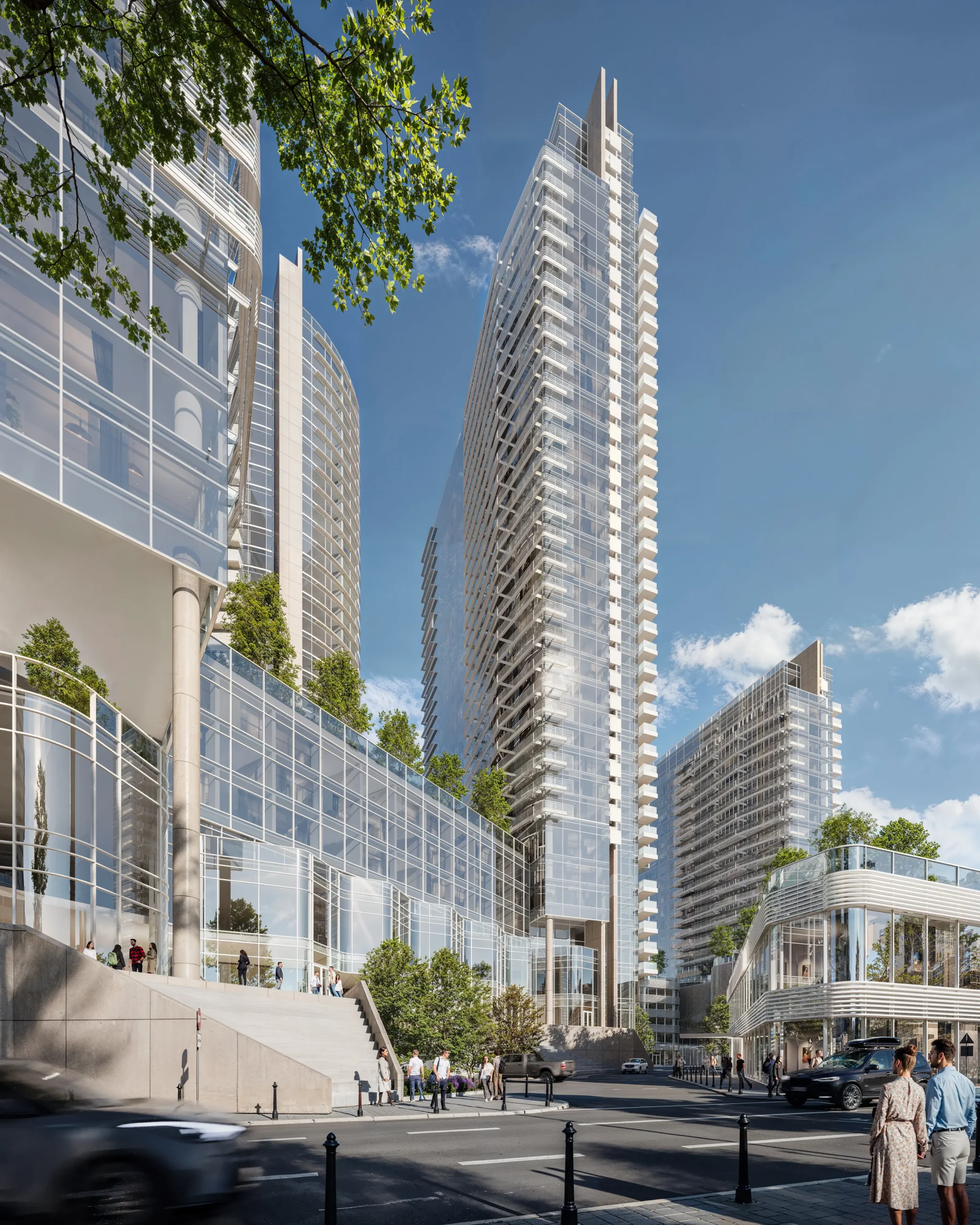 Westview Towers mixed-use high-rise project in New York by Yusuf Onder Architect