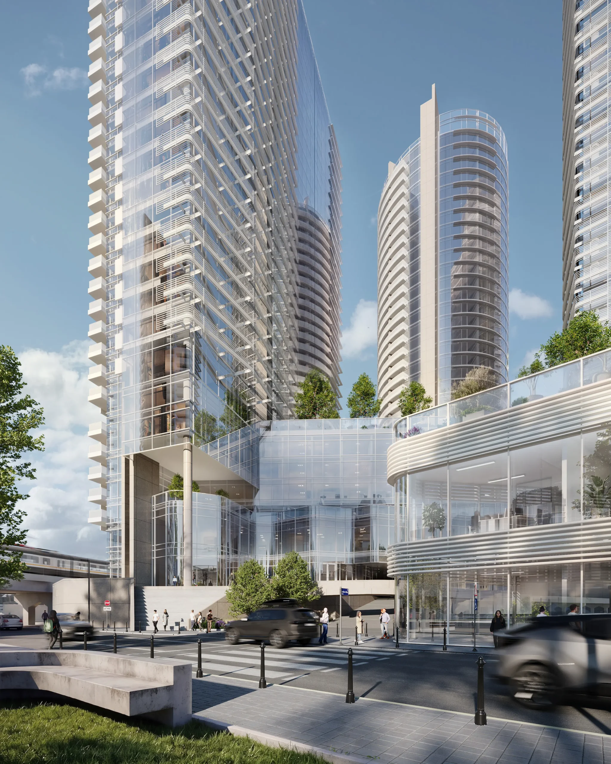 Westview Towers mixed-use high-rise project in New York by Yusuf Onder Architect