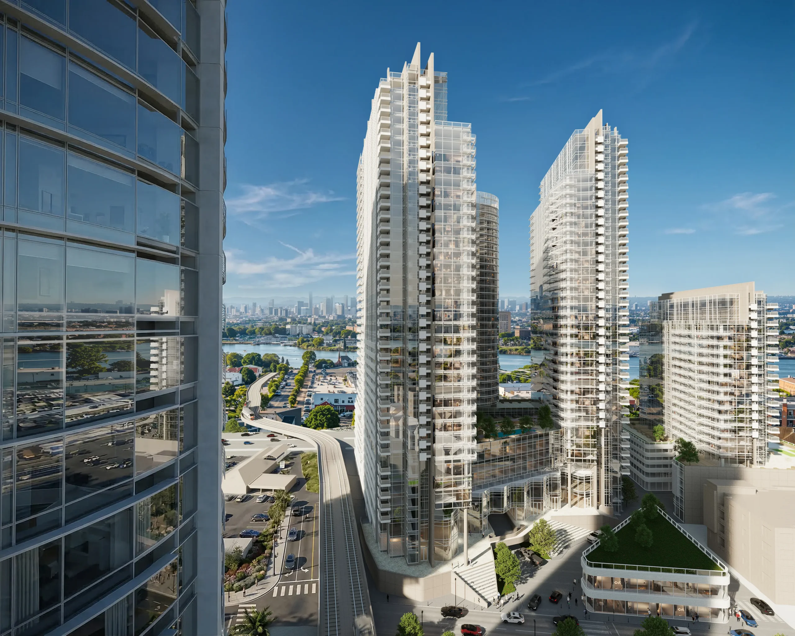 Westview Towers mixed-use high-rise project in New York by Yusuf Onder Architect