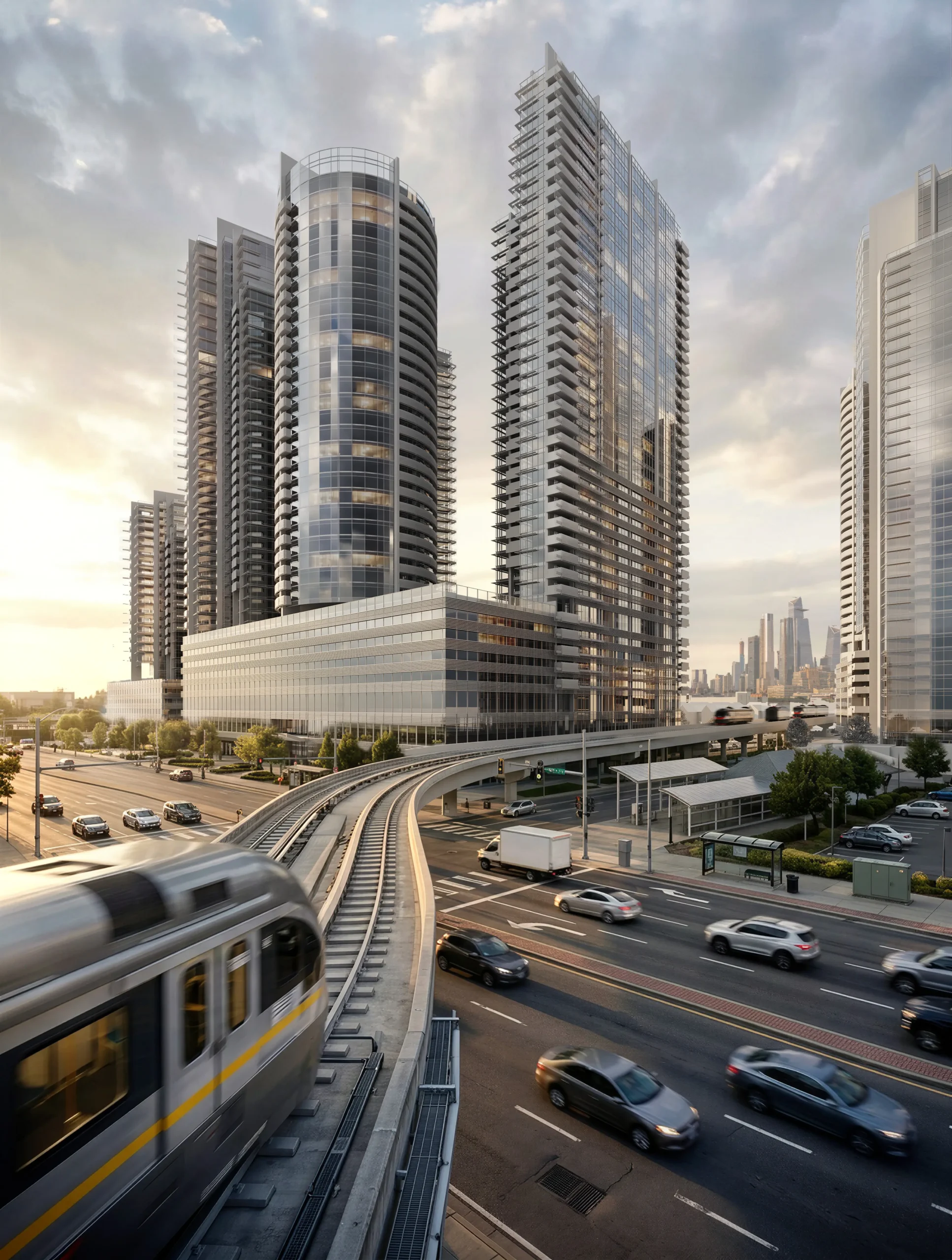 Westview Towers mixed-use high-rise project in New York by Yusuf Onder Architect