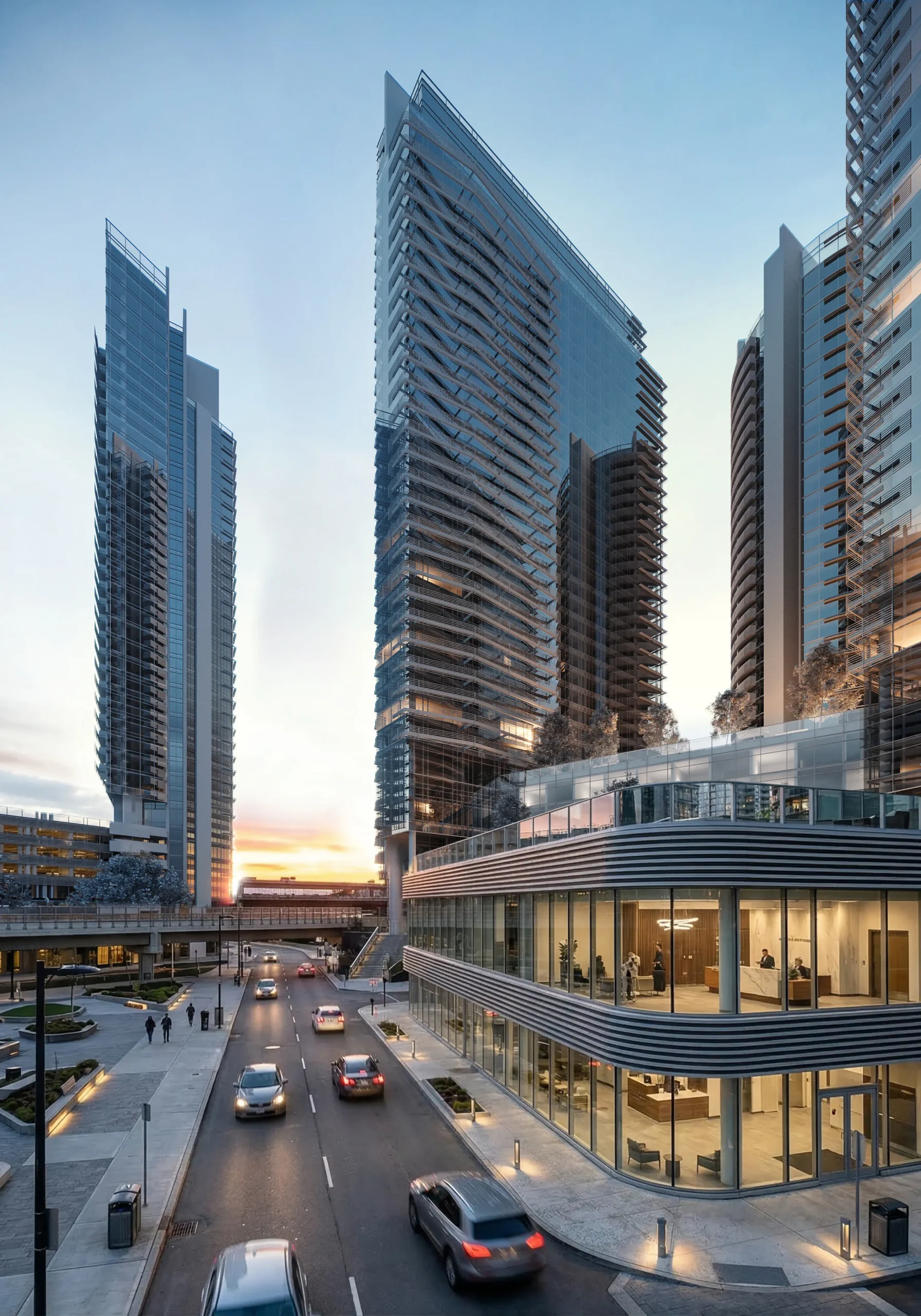 Westview Towers mixed-use high-rise project in New York by Yusuf Onder Architect