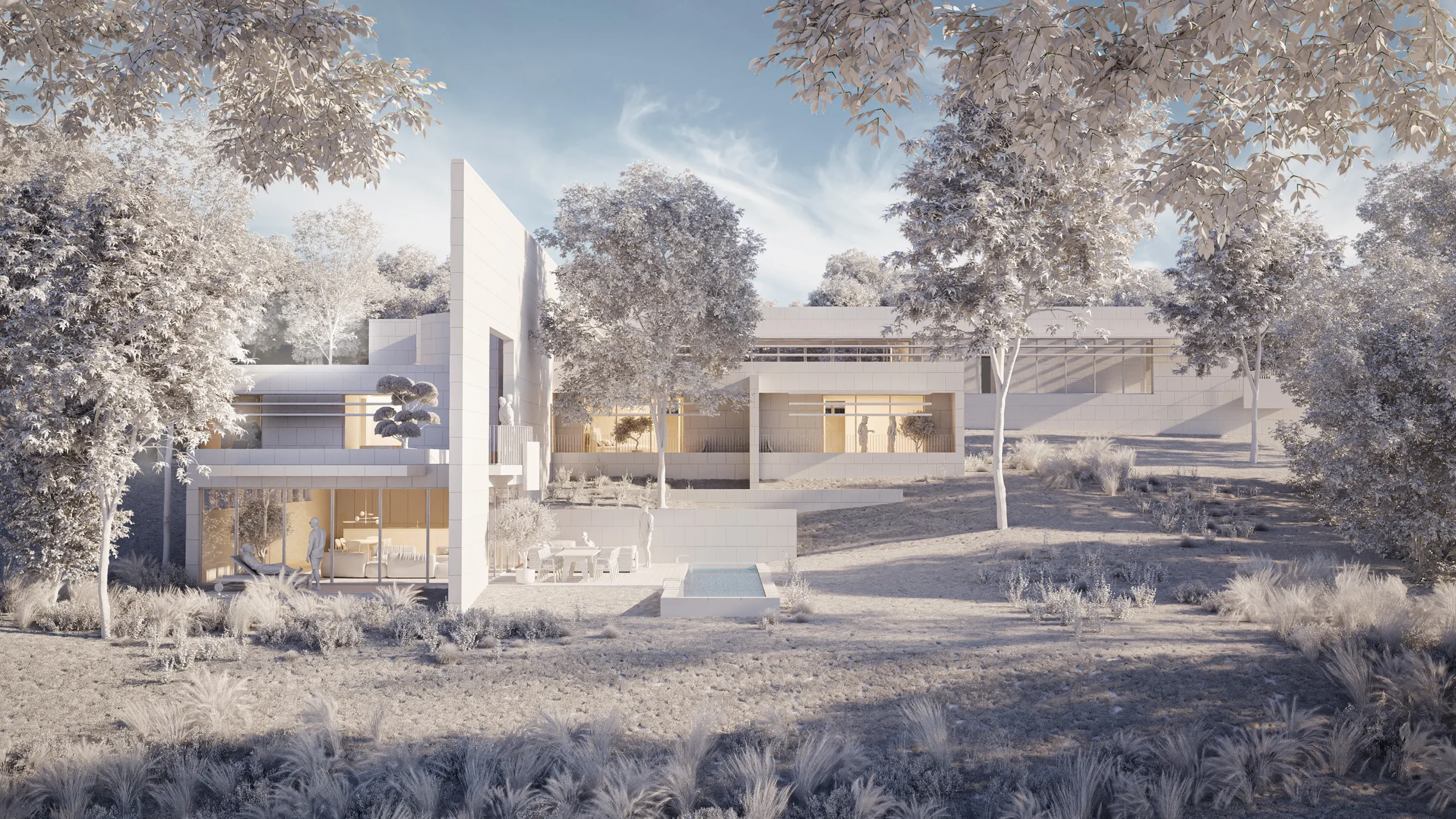 Architectural visualization by Yusuf Onder Architect for residential design